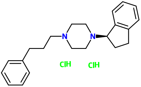 MC085113 1-(R)-Indan-1-yl-4-(3-phenylpropyl)piperazine 2HCl